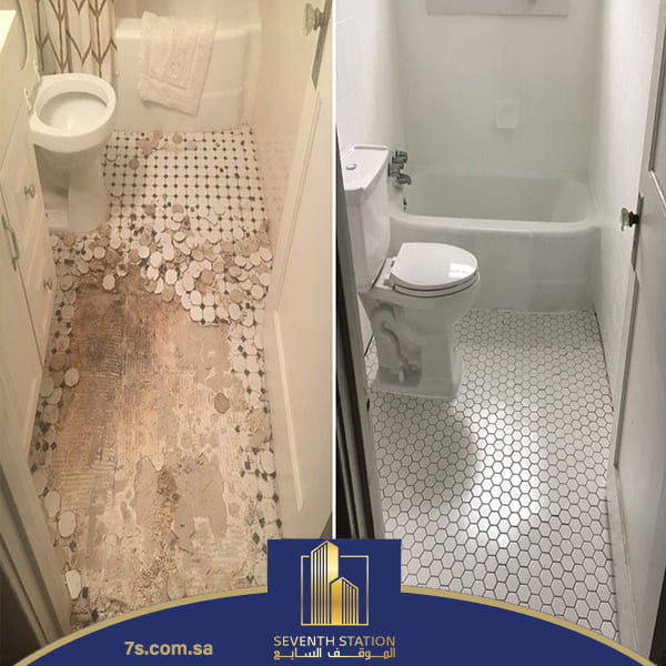 خدمات ترميم الحمامات